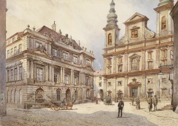 Vienna, Jesuit Church and Old University